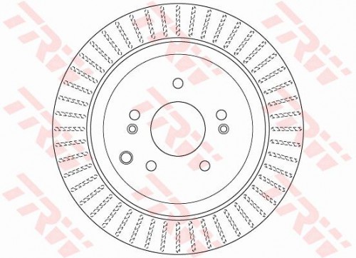 Brake disc TRW