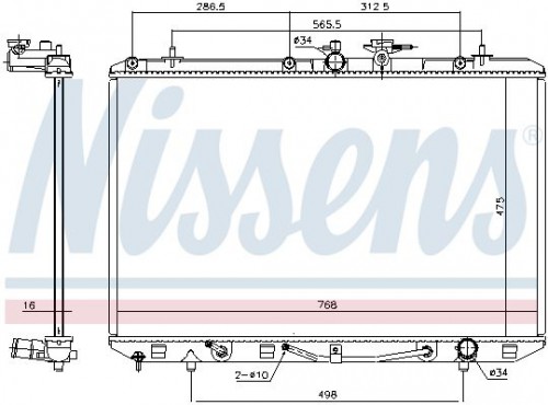 Radiator NISSENS