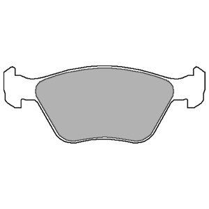 Brake pad set DELPHI