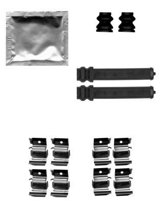 Accessory kit, disc brake pad TEXTAR