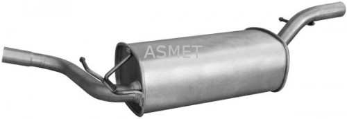 Middle silencer ASMET