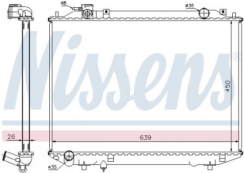 Radiator NISSENS