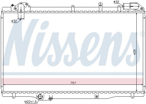 Radiator NISSENS