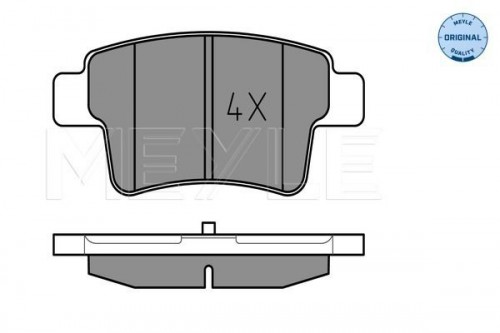 Brake pad set MEYLE