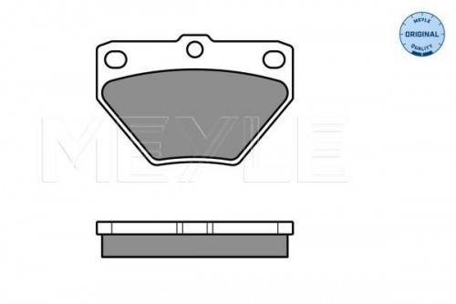 Brake pad set MEYLE