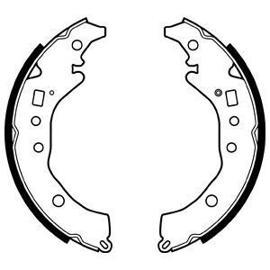 Brake shoe set DELPHI