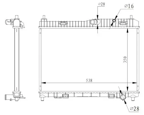 Radiator NRF