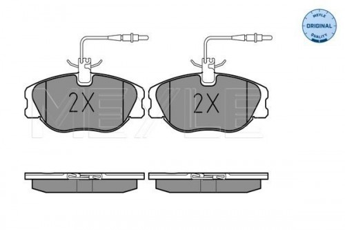 Brake pad set MEYLE