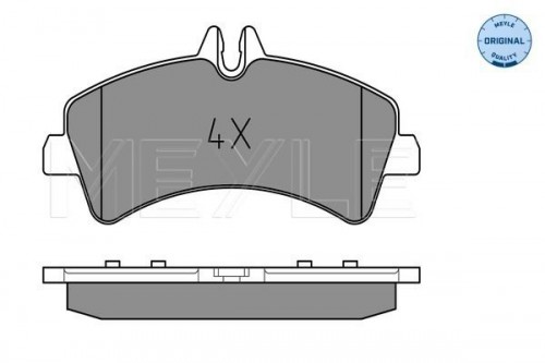 Brake pad set MEYLE