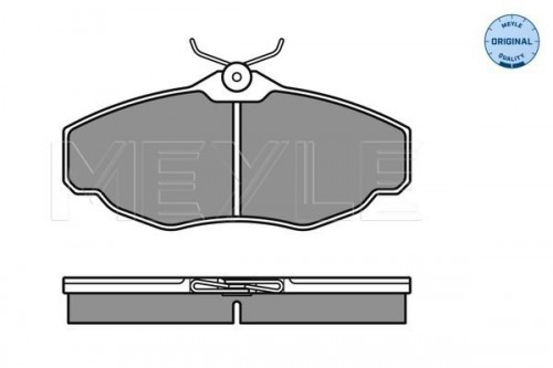 Brake pad set MEYLE