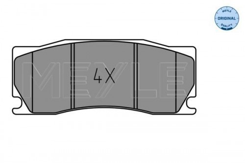 Brake pad set MEYLE