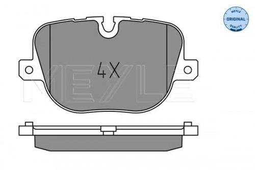 Brake pad set MEYLE