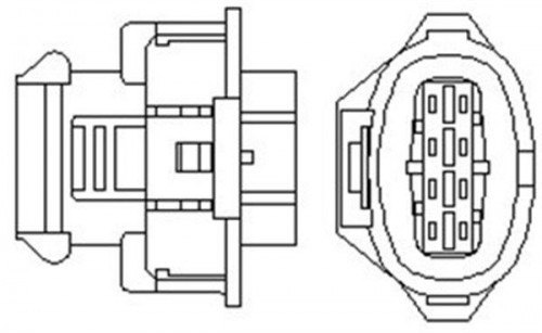 Lambda sensor MAGNETI MARELLI