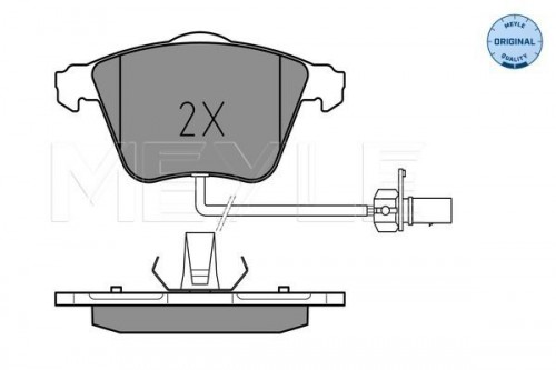 Brake pad set MEYLE