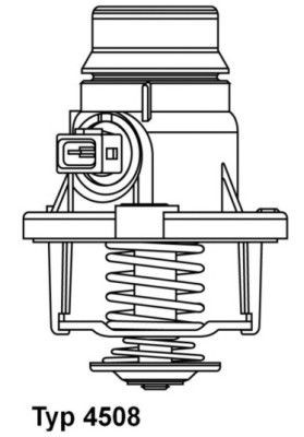 Thermostat, coolant WAHLER