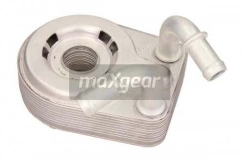 Oil cooler, engine oil MAXGEAR