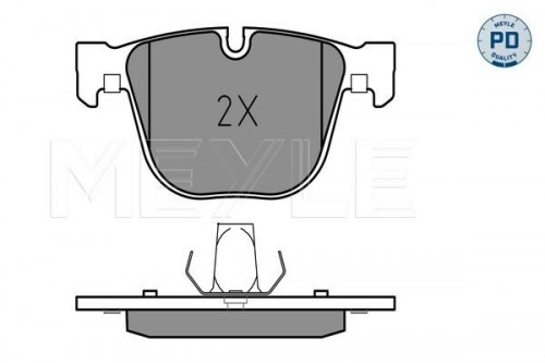 Brake pad set MEYLE