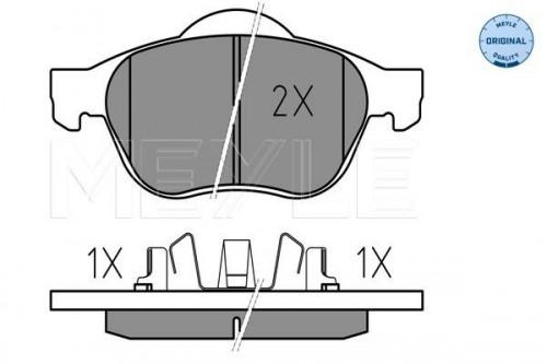 Brake pad set MEYLE