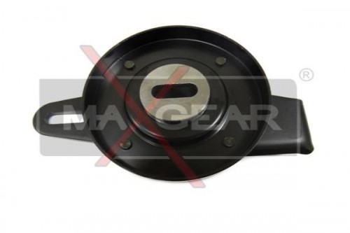 Tensioner pulley, poly V-belt MAXGEAR