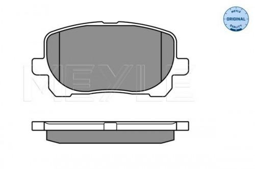 Brake pad set MEYLE