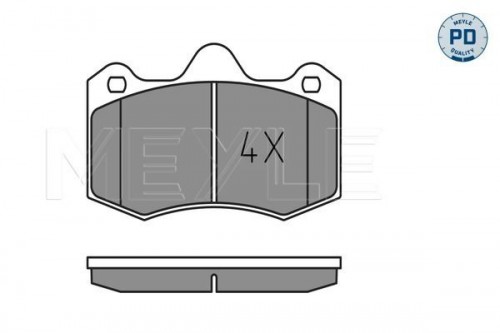 Brake pad set MEYLE