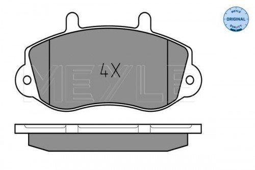 Brake pad set MEYLE