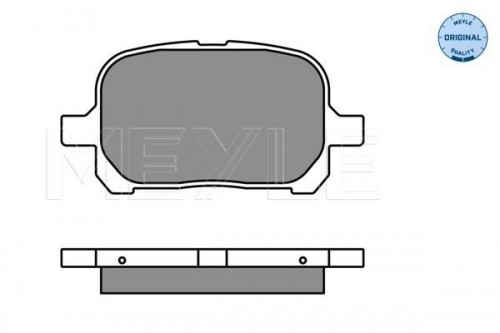 Brake pad set MEYLE