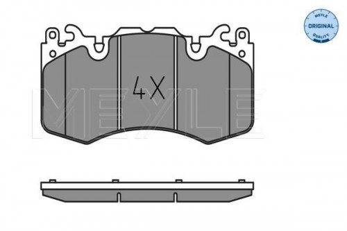 Brake pad set MEYLE