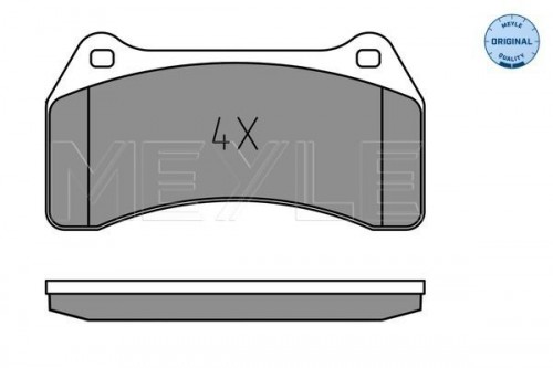 Brake pad set MEYLE