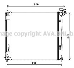 Radiator AVA QUALITY COOLING