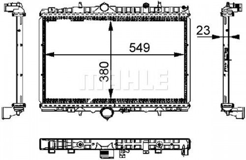 Radiator MAHLE