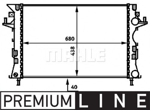 Radiator MAHLE