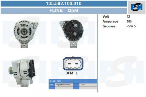 Dynamo / Alternator BV PSH