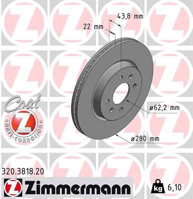 Brake disc ZIMMERMANN