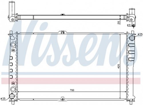 Radiator NISSENS