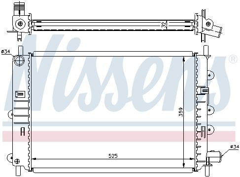 Radiator NISSENS