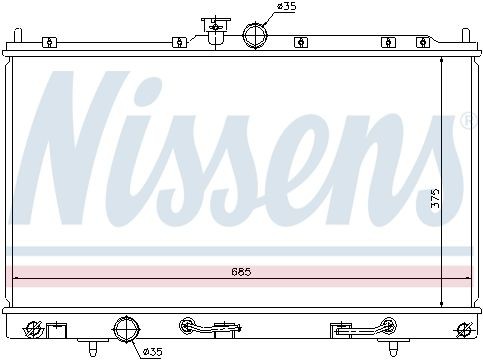 Radiator NISSENS