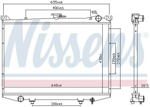 Radiator NISSENS