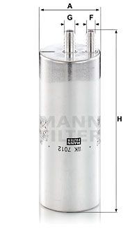 Fuel filter MANN-FILTER