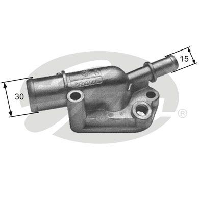 Thermostat, coolant GATES