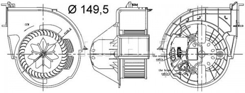 Interior ventilation MAHLE