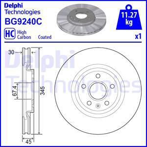 Brake disc DELPHI