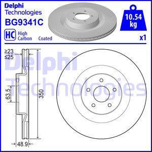 Brake disc DELPHI