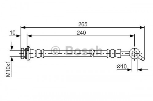 Brake hose BOSCH