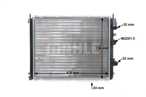 Radiator MAHLE