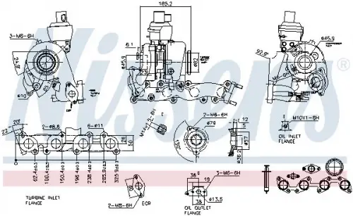 Turbocharger NISSENS