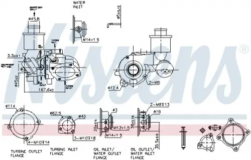 Turbocharger NISSENS