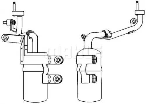 Dryer, air conditioning MAHLE