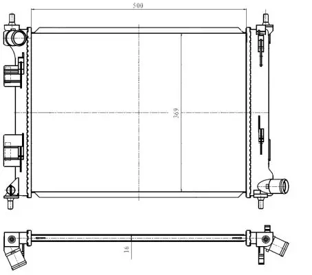 Radiator NRF