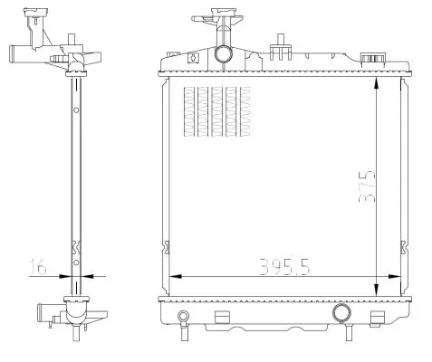 Radiator NRF